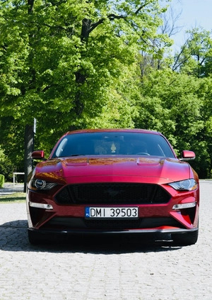 Ford Mustang cena 149000 przebieg: 57000, rok produkcji 2018 z Wrocław małe 67